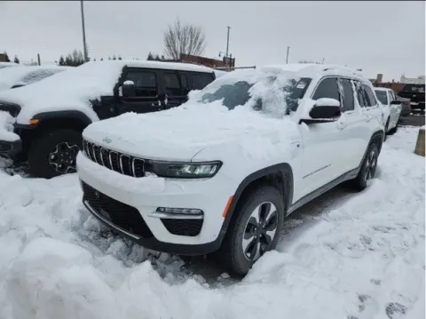 White 2022 Jeep Grand Cherokee 4xe for sale in Holland, MI
