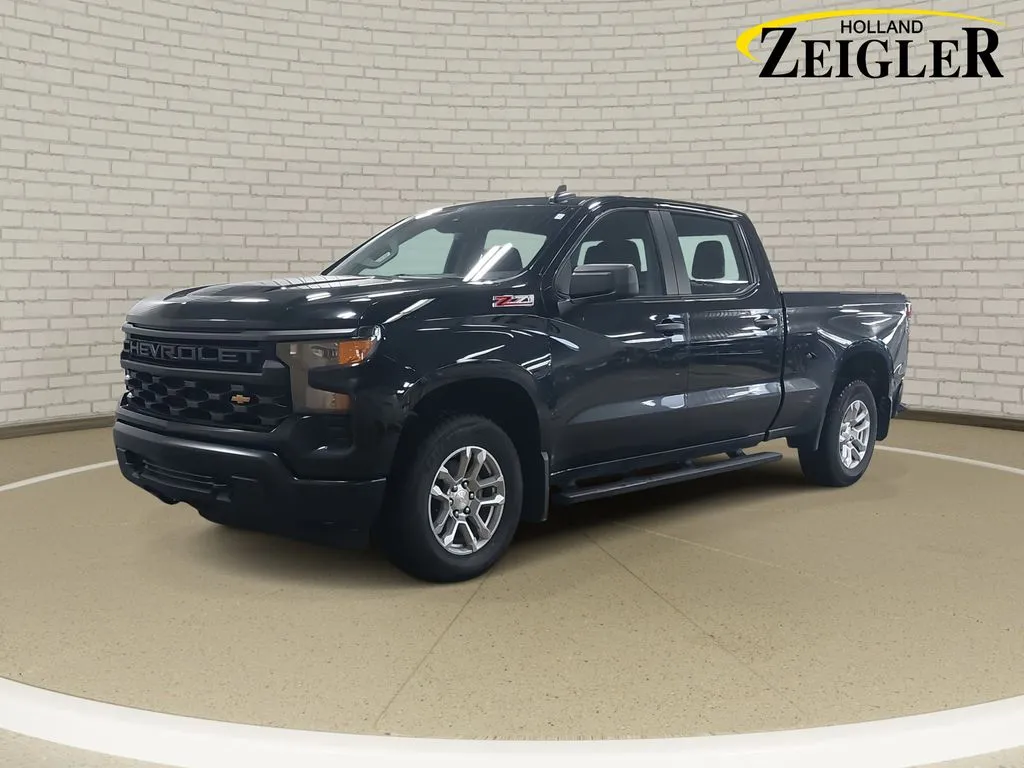 Black 2024 Chevrolet Silverado 1500 WT for sale in Holland, MI