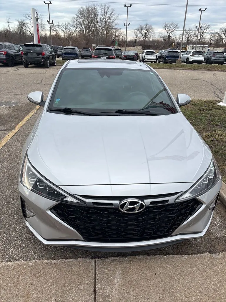 Silver 2019 Hyundai Elantra Sport for sale in Holland, MI