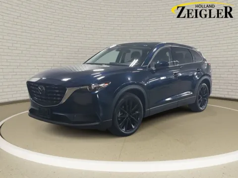 Blue 2023 Mazda CX-9 Touring Plus for sale in Holland, MI