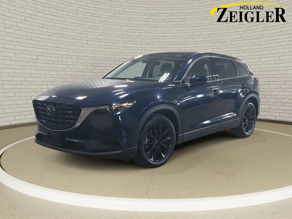 Blue 2023 Mazda CX-9 Touring Plus for sale in Holland, MI