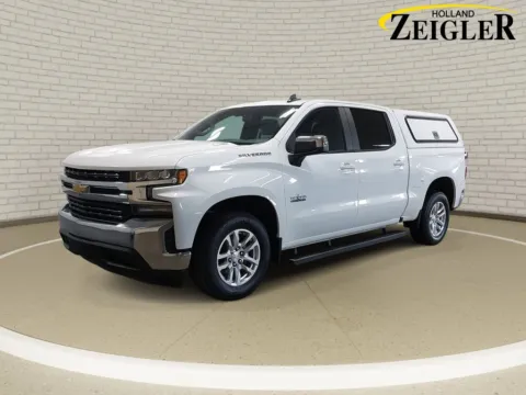White 2021 Chevrolet Silverado 1500 LT for sale in Holland, MI