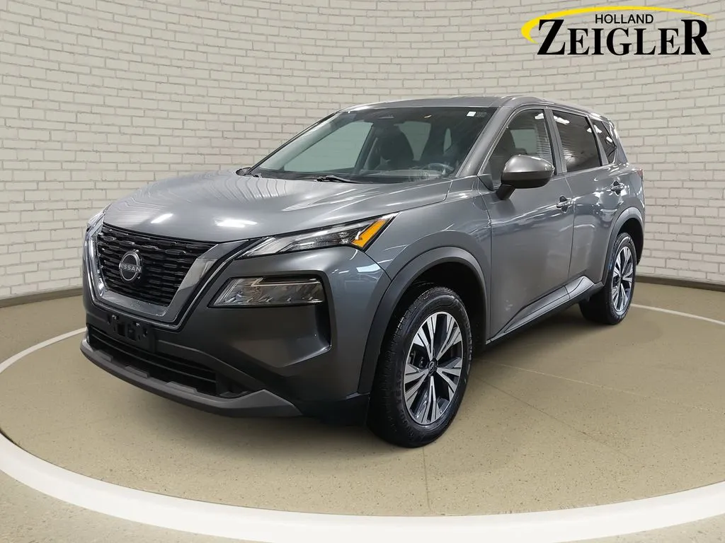 Gray 2023 Nissan Rogue SV for sale in Holland, MI