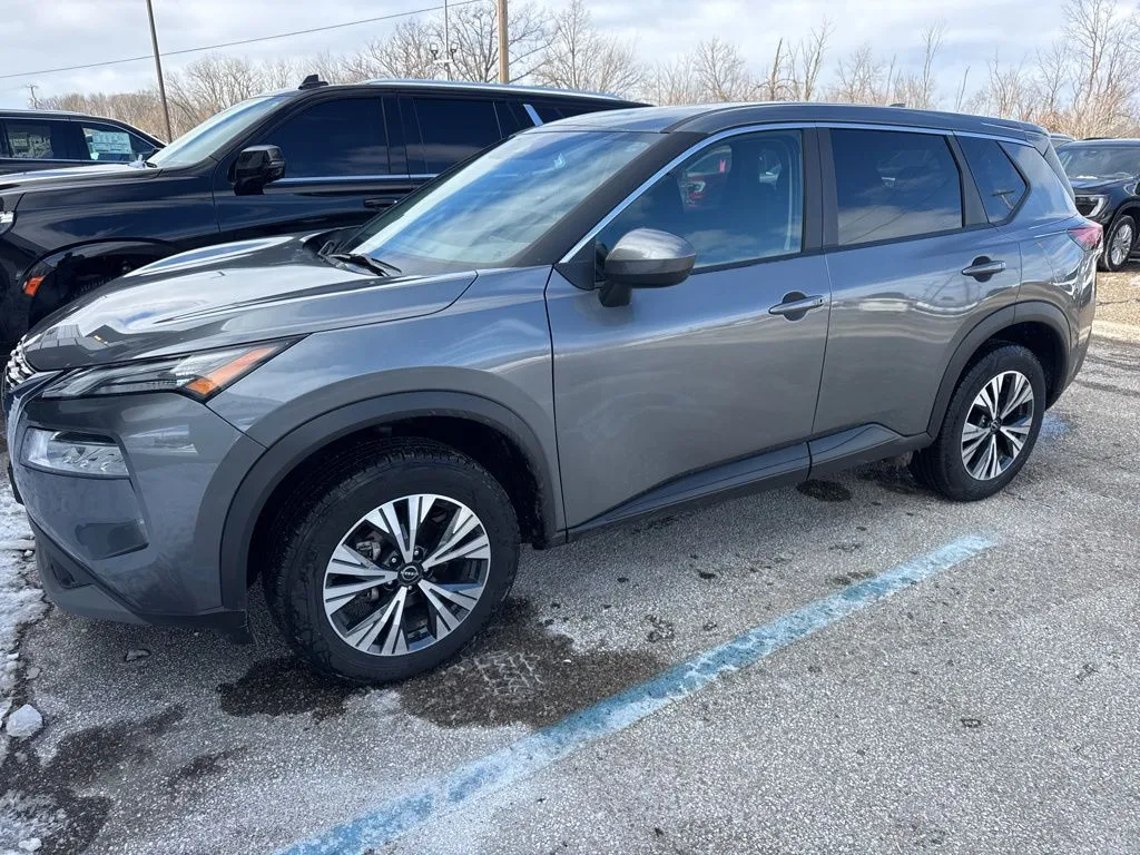 Gray 2023 Nissan Rogue SV for sale in Holland, MI