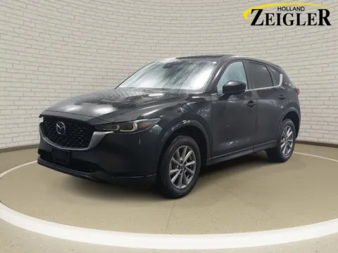 Black 2025 Mazda CX-5 2.5 S Preferred Package for sale in Holland, MI