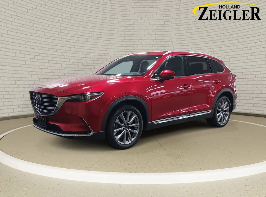 Red 2023 Mazda CX-9 Grand Touring for sale in Holland, MI