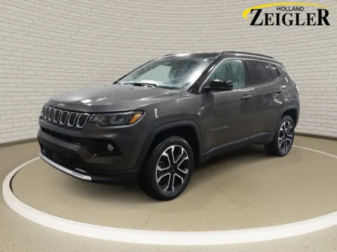 Gray 2024 Jeep Compass Limited for sale in Holland, MI