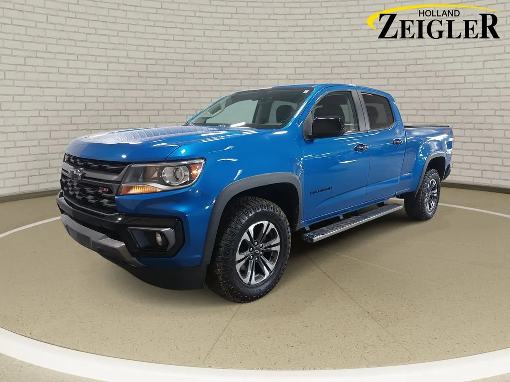 Blue 2022 Chevrolet Colorado Z71 for sale in Holland, MI