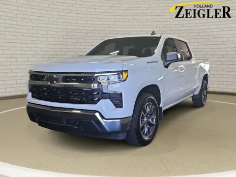 White 2024 Chevrolet Silverado 1500 LT for sale in Holland, MI