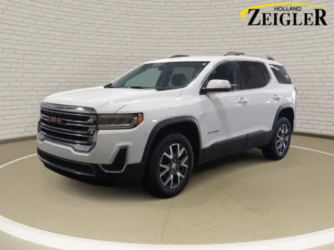White 2023 GMC Acadia SLE for sale in Holland, MI