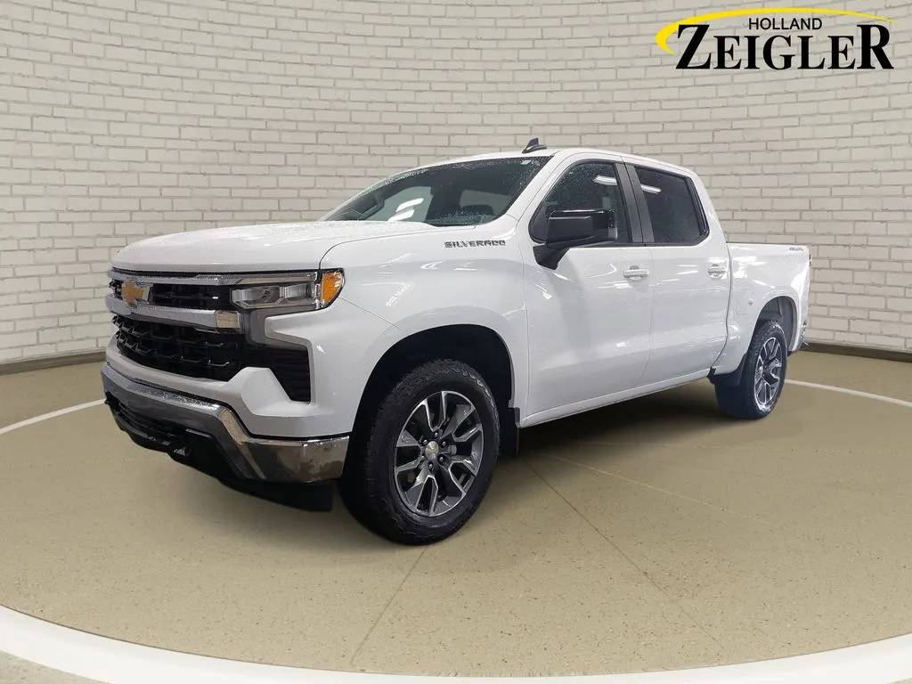 White 2023 Chevrolet Silverado 1500 LT for sale in Holland, MI
