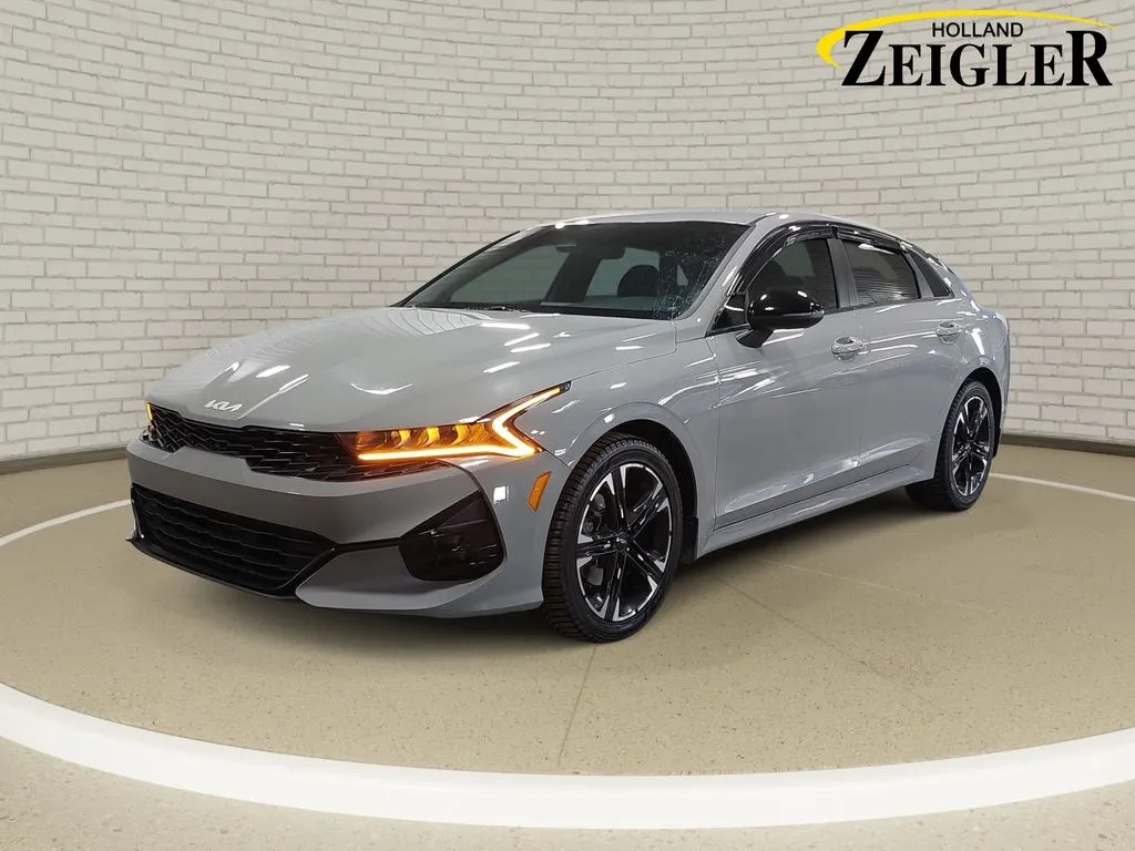 Gray 2022 Kia K5 GT-Line for sale in Holland, MI