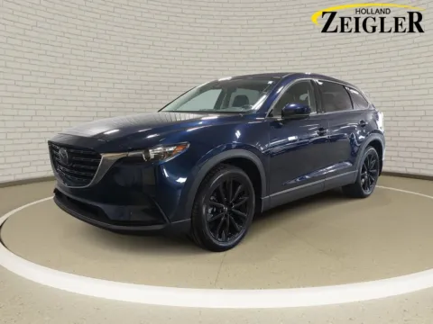Blue 2023 Mazda CX-9 Touring Plus for sale in Holland, MI