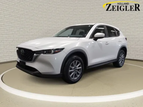 White 2023 Mazda CX-5 2.5 S Preferred Package for sale in Holland, MI