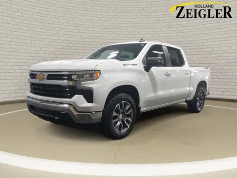 White 2024 Chevrolet Silverado 1500 LT for sale in Holland, MI