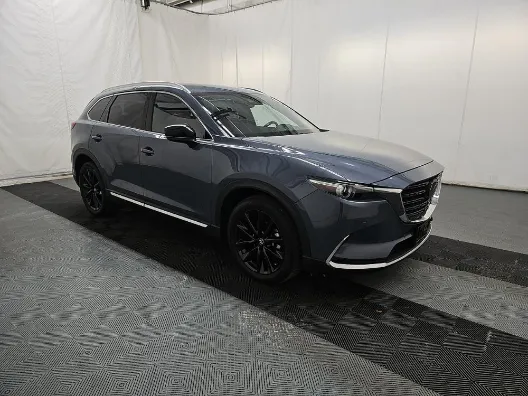 Gray 2023 Mazda CX-9 Carbon Edition for sale in Holland, MI