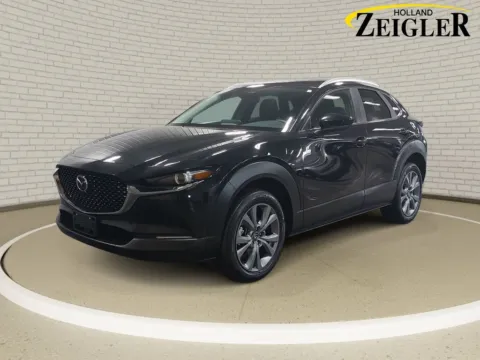 Black 2025 Mazda CX-30 2.5 S Preferred Package for sale in Holland, MI