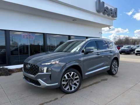Gray 2023 Hyundai Santa Fe Calligraphy for sale in Holland, MI