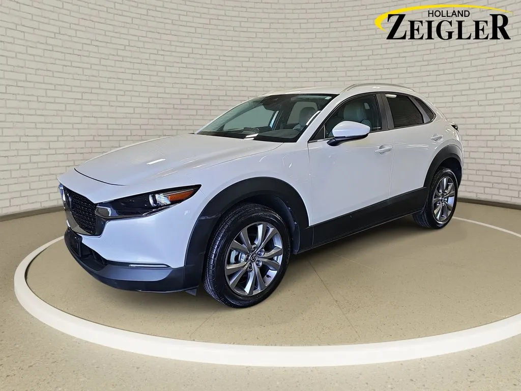 White 2023 Mazda CX-30 2.5 S Preferred Package for sale in Holland, MI
