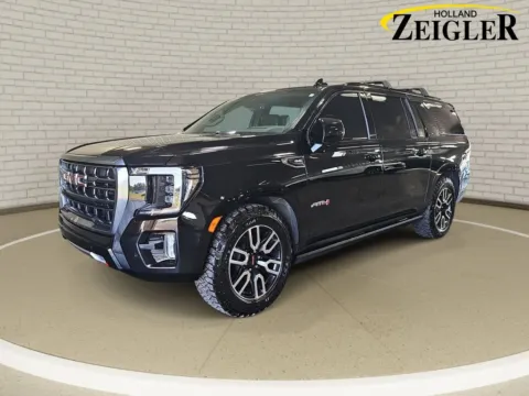 Black 2021 GMC Yukon XL AT4 for sale in Holland, MI