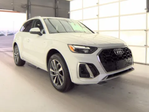 White 2023 Audi Q5 45 S line Premium for sale in Holland, MI