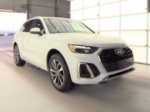 White 2023 Audi Q5 45 S line Premium for sale in Holland, MI