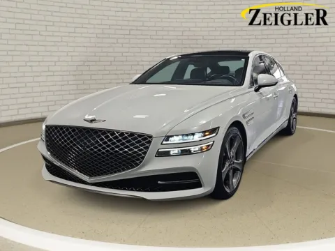 White 2021 Genesis G80 3.5T for sale in Holland, MI