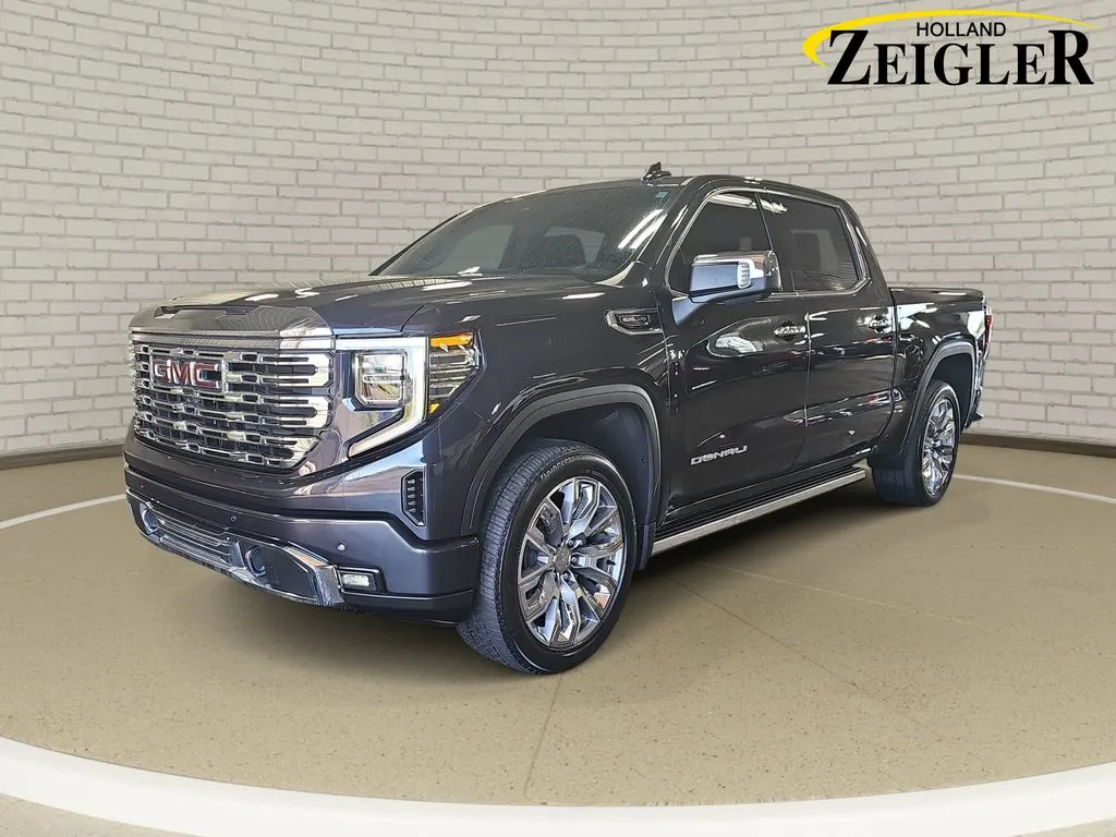 Gray 2023 GMC Sierra 1500 Denali for sale in Holland, MI