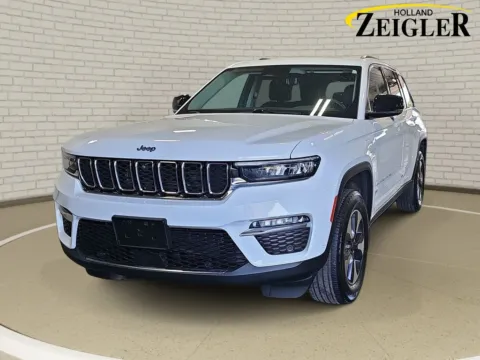 White 2023 Jeep Grand Cherokee 4xe for sale in Holland, MI