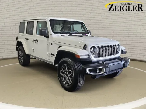Another view of 2025 Jeep Wrangler Sahara for sale in Holland, MI at Zeigler GMC of Holland