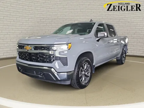 Gray 2024 Chevrolet Silverado 1500 LT for sale in Holland, MI