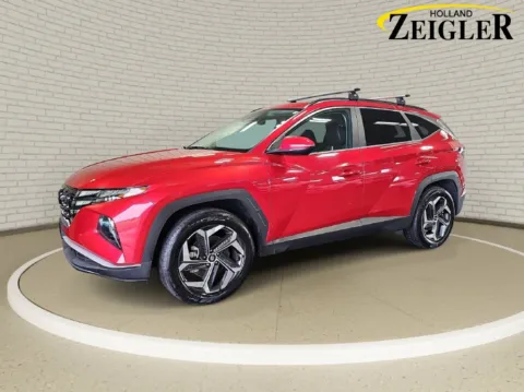 Red 2022 Hyundai Tucson SEL for sale in Holland, MI