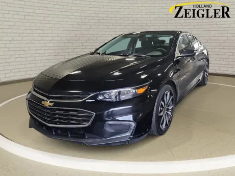Black 2018 Chevrolet Malibu LT for sale in Holland, MI