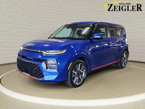 Blue 2020 Kia Soul GT-Line Turbo for sale in Holland, MI