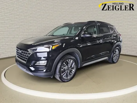 Black 2021 Hyundai Tucson Ultimate for sale in Holland, MI