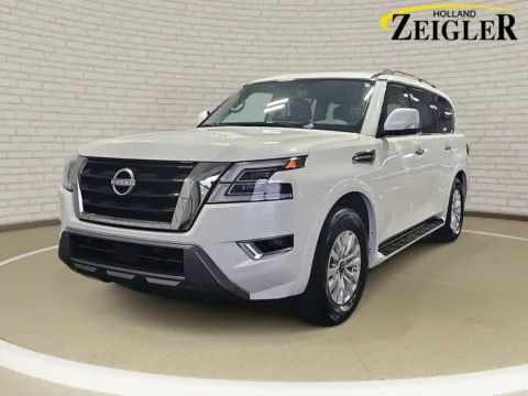 White 2023 Nissan Armada SV for sale in Holland, MI