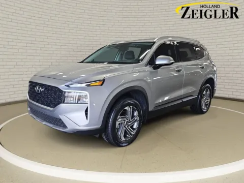 Silver 2023 Hyundai Santa Fe SEL for sale in Holland, MI