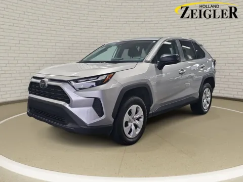 Silver 2023 Toyota RAV4 LE for sale in Holland, MI