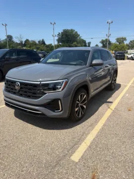 Silver 2026 Volkswagen Atlas Cross Sport 2.0T SEL Premium R-Line for sale in Holland, MI