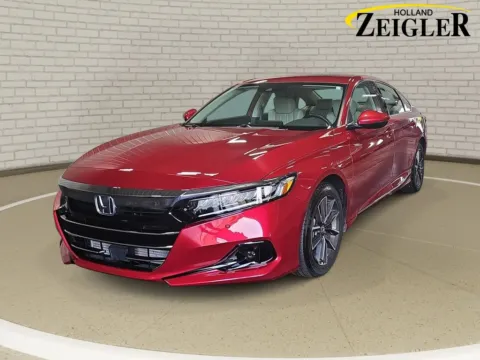 Red 2021 Honda Accord EX-L for sale in Holland, MI