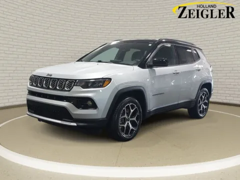 Silver 2025 Jeep Compass Limited for sale in Holland, MI