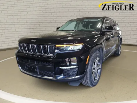 Black 2023 Jeep Grand Cherokee L Limited for sale in Holland, MI