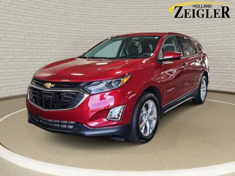 Red 2018 Chevrolet Equinox LT for sale in Holland, MI