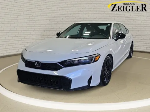 White 2025 Honda Civic Sport for sale in Holland, MI