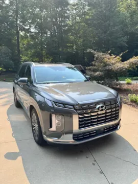 Gray 2024 Hyundai Palisade Calligraphy for sale in Holland, MI