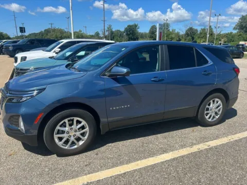 Blue 2024 Chevrolet Equinox LT for sale in Holland, MI