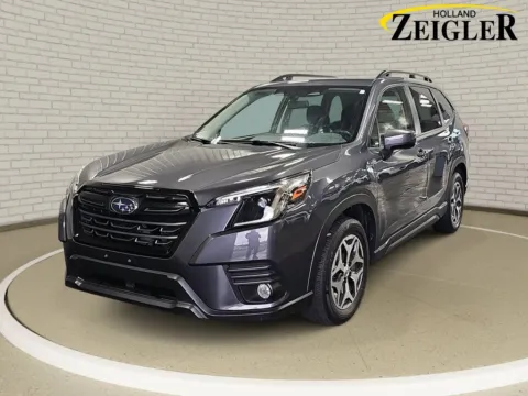 Gray 2022 Subaru Forester Premium for sale in Holland, MI