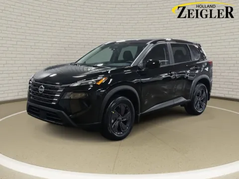 Black 2026 Nissan Rogue SV for sale in Holland, MI