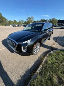 Black 2021 Hyundai Palisade Limited for sale in Holland, MI