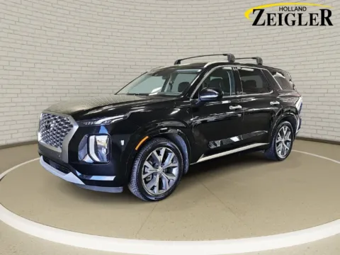 Black 2021 Hyundai Palisade Limited for sale in Holland, MI